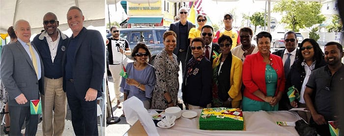 Great Great afternoon in Queens celebrating Guyana's 53rd Anniversary of Independence!