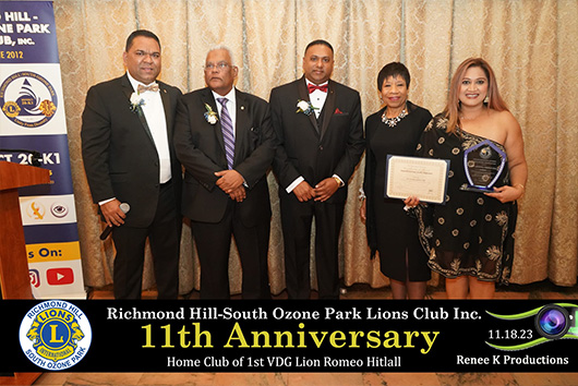Richmond Hill - South Ozone Park Lions Club Inc. 11th Anniversary 11th Anniversary